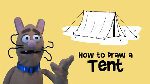 How to Draw a Tent