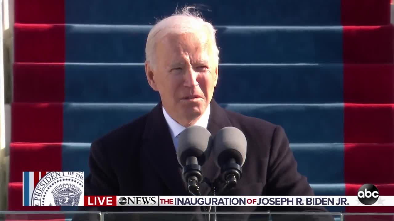 President Joe Biden inaugural address