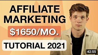 Affiliate Marketing Tutorial For Beginners 2022 (Step by Step)