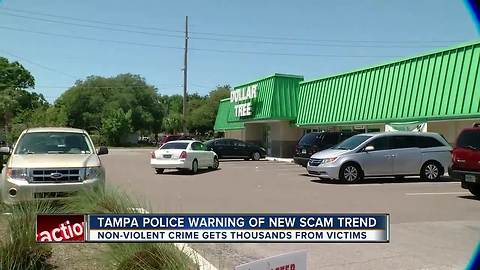 Tampa Police warning of new scam trend