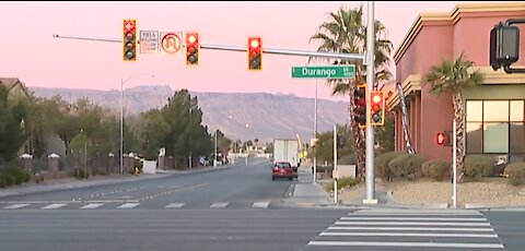 New traffic signal activated in west Las Vegas