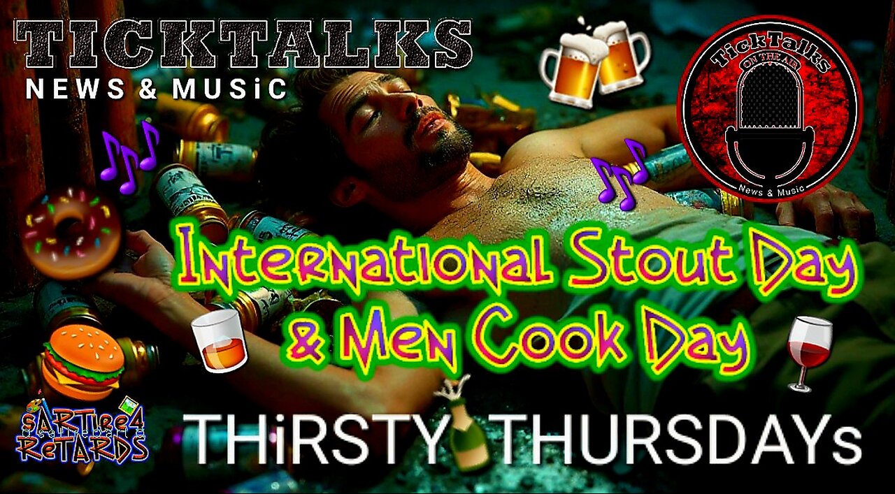 🍺🍺🌾International Stout DAY & Men Cook Day🧑‍🍳🍳🍽️