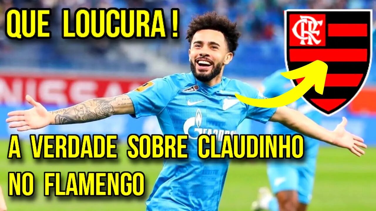 QUE LOUCURA! A VERDADE SOBRE CLAUDINHO NO FLAMENGO EM 2023! DIRETORIA DEFINE META PARA TER O MEIA