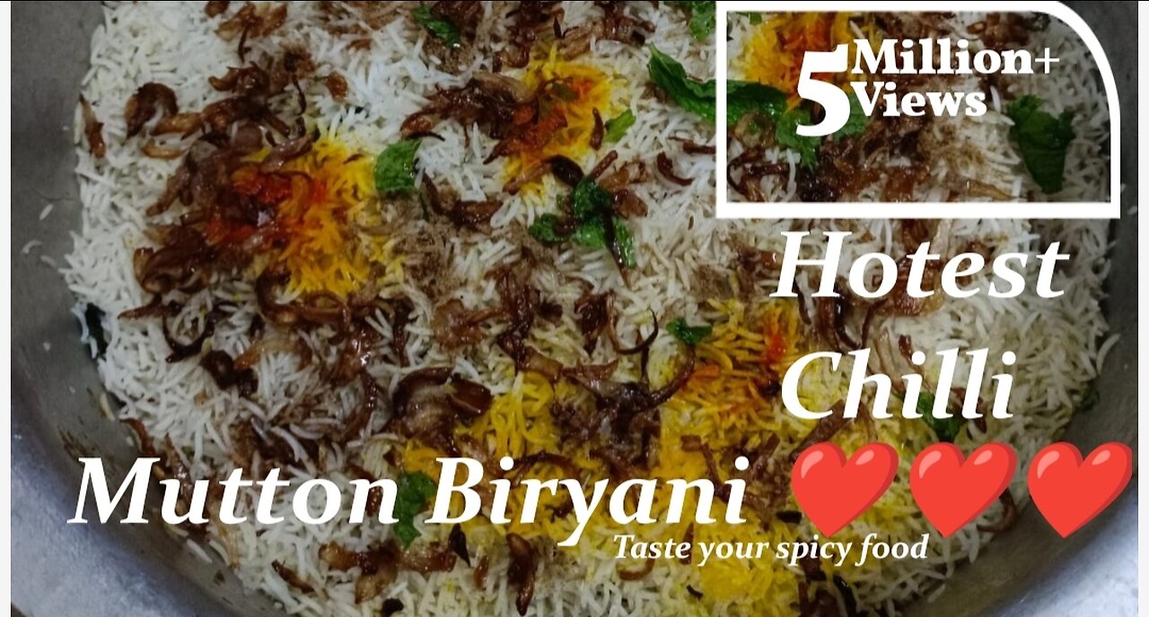 Muslim style Mutton Biryani