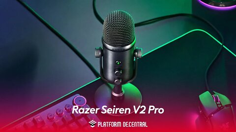 Razer Seiren V2 Pro - Professional Tone , Signature Sound