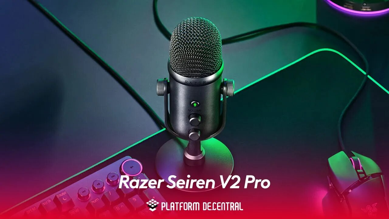 Razer Seiren V2 Pro - Professional Tone , Signature Sound