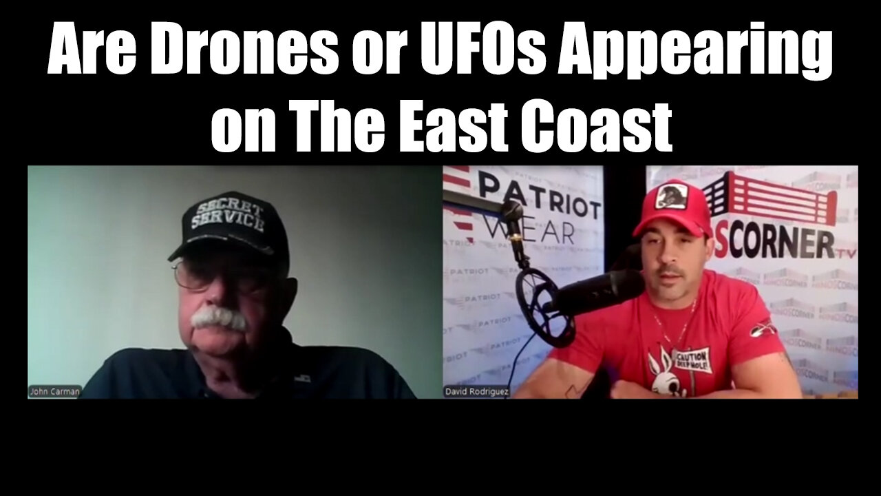 Nino Rodriguez WARNING - Are Drones or UFOs Appearing on The East Coast