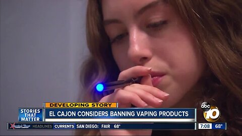 El Cajon leaders say more research needed before vaping ban