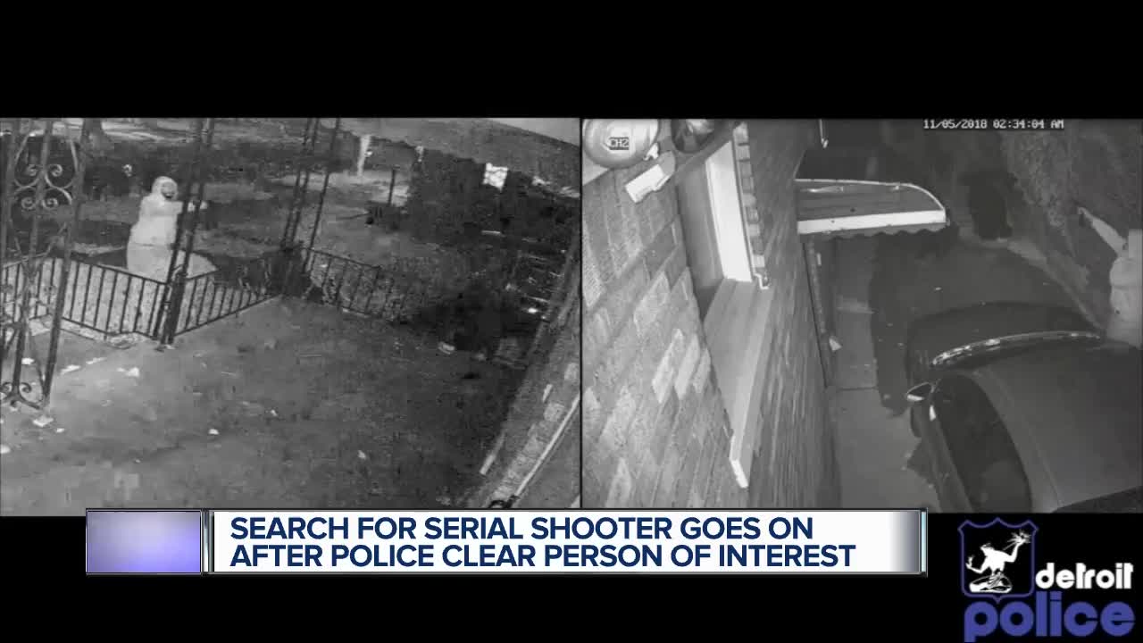 Search for serial shooter goes on after police clear person of interest