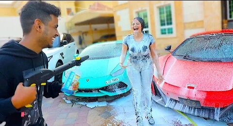 RICH KID CAR WASH PRANK