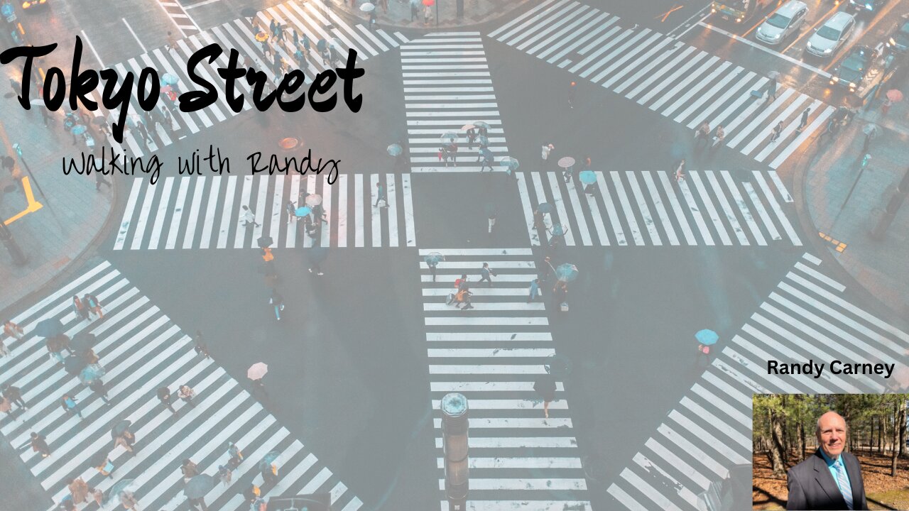 Tokyo Street ~ Walking with Randy