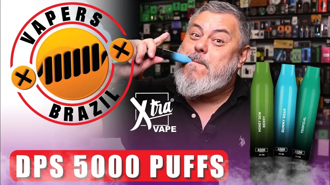 Xtra DPS 6000 Puffs Pod - Descartável com Refil de Cartucho.