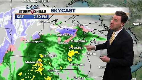 Michael Fish's NBC 26 weather forecast