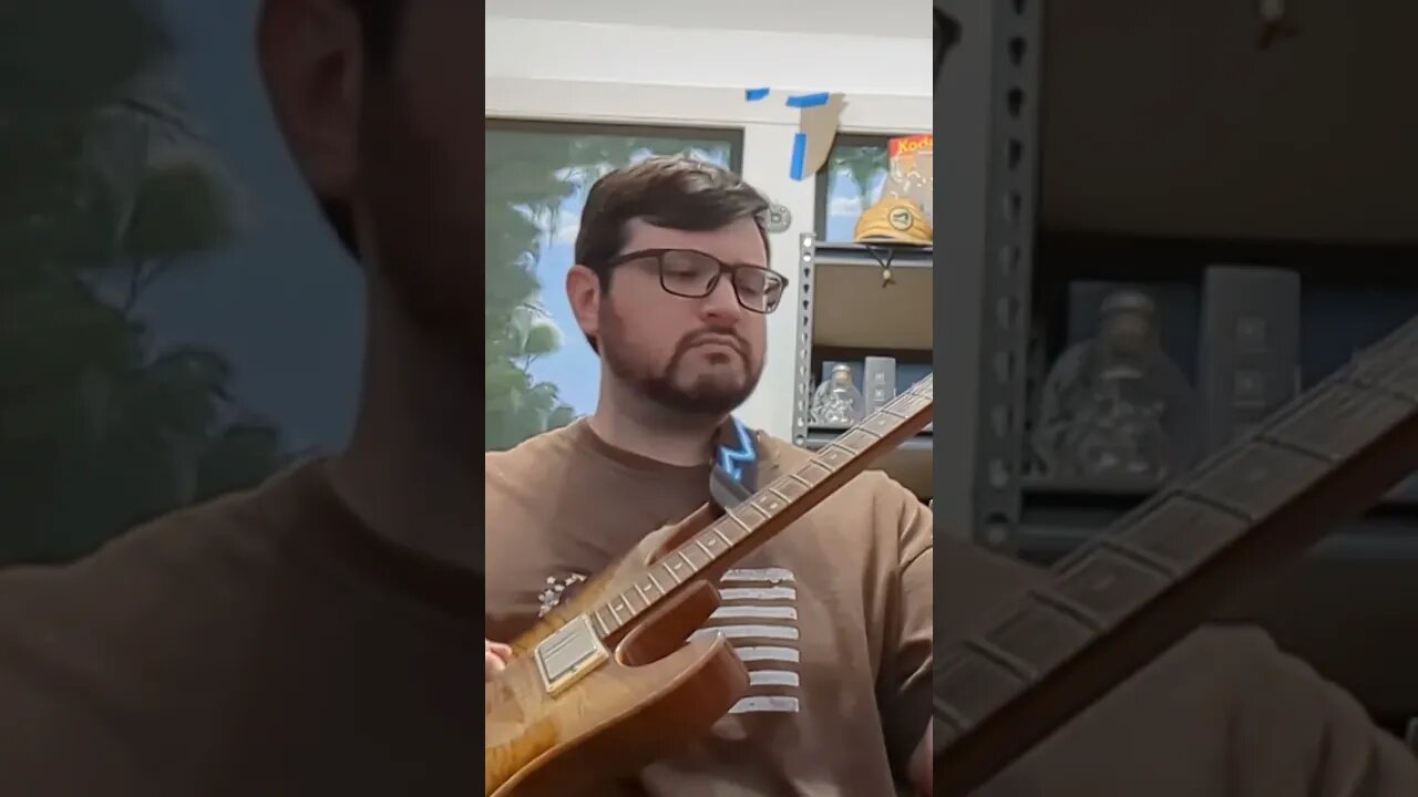 wait for it....😱#shorts #guitar