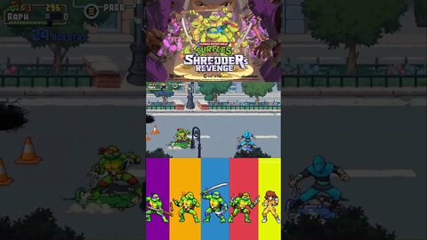 ✅TARTARUGAS NINJAS CORTES #14 - FASE 3