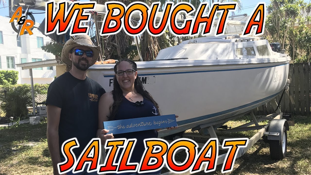 We bought a Catalina 22 Sailboat - Episode 7 (Apple and Rob)