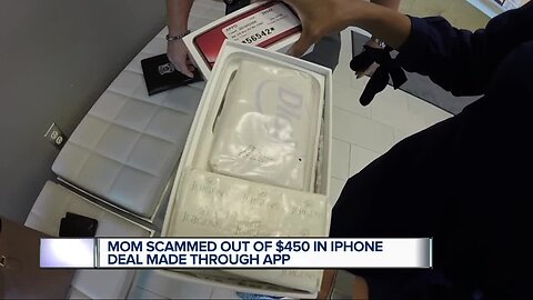Local mom buys iPhone from online seller, ends up with 2 bars of soap and loses $450