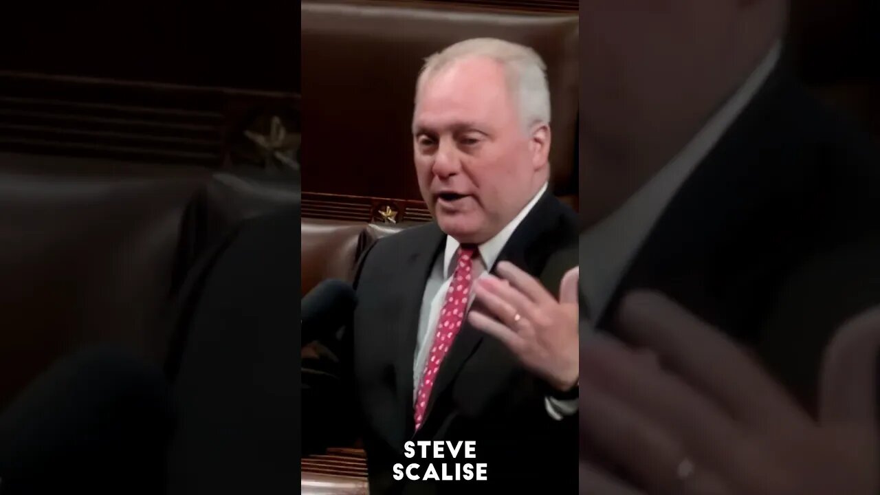 Steve Scalise, The Left Is Scared To Death Of Parents Having More Of A Say In Their Kids' Education