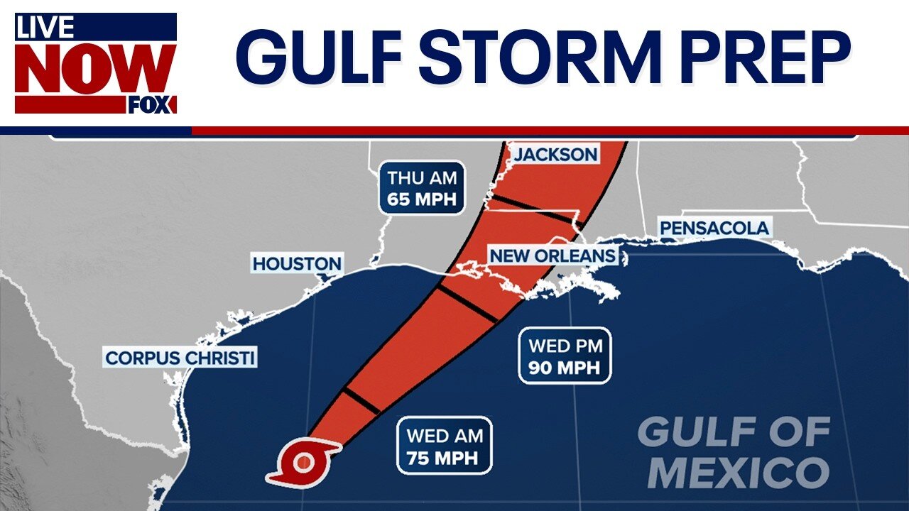 STORM WATCH: Gov. Greg Abbott talks storm prep as Francine strengthens into a hurricane