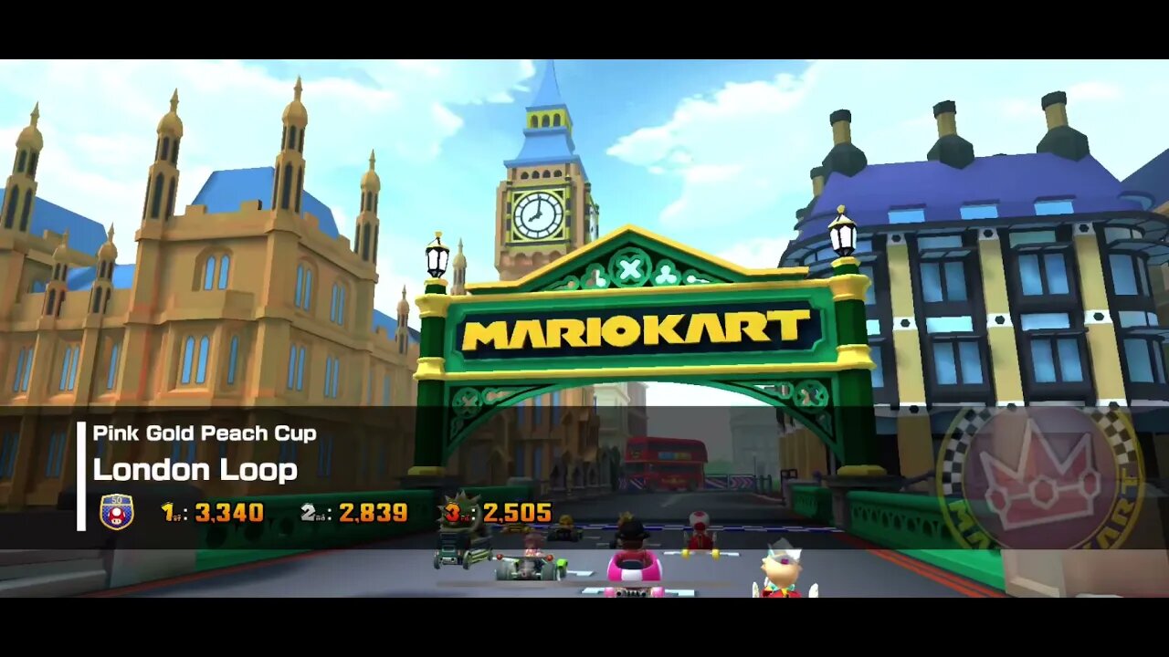 Mario Kart Tour - London Loop Gameplay & OST