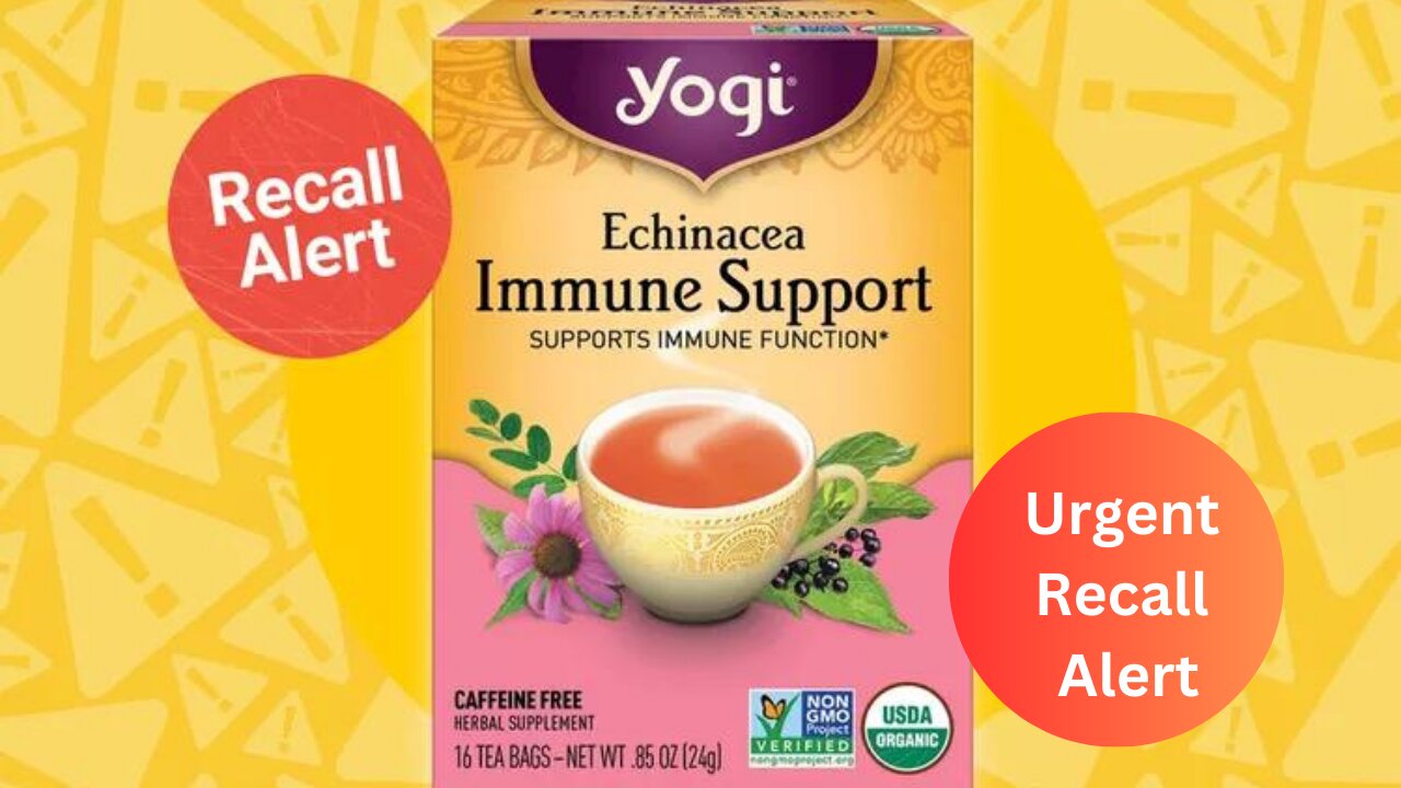 Urgent Recall Alert: 900,000 Yogi Tea Bags with High Pesticide Levels!