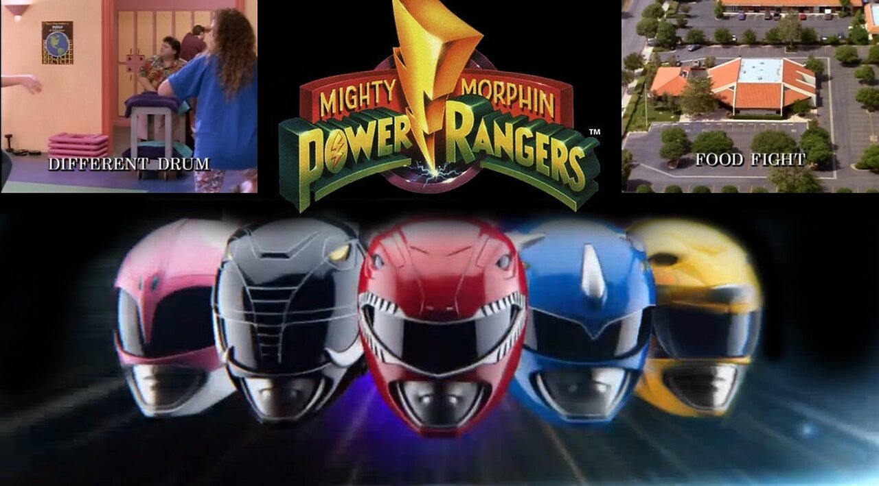 Mighty Morphin Power Rangers ( Different Drum ) Full Tv Show 1993