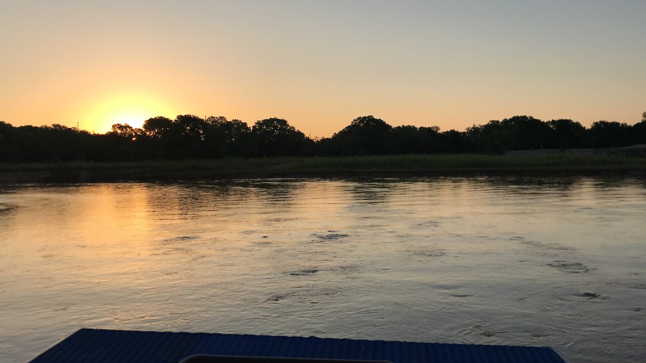 Airboat Oklahoma - Sunrise Ending