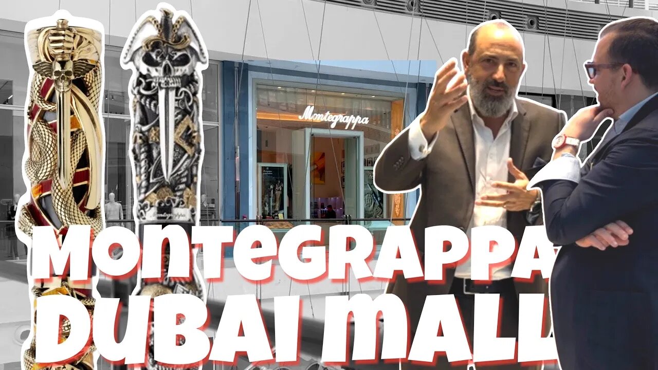 Inside the Craziest Pen Store in Dubai Mall! 🇦🇪 You Won't Believe Your Eyes at Montegrappa 🤩