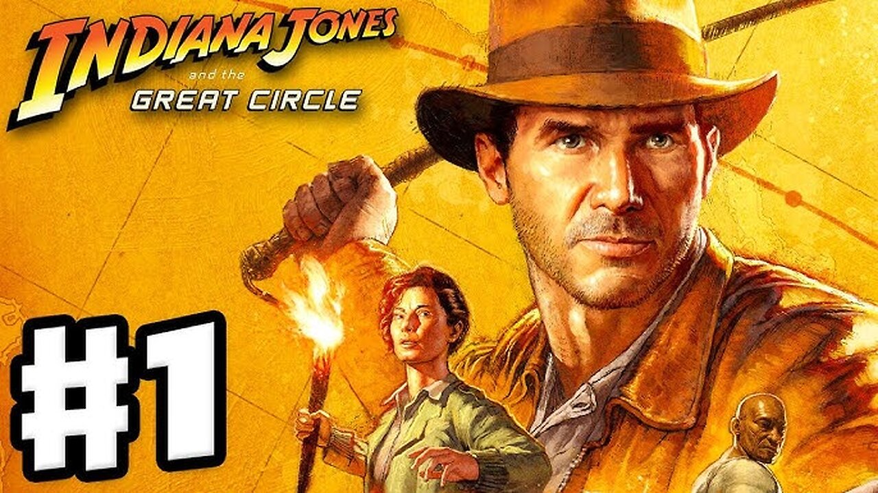 Indiana Jones Begins a New Quest | The Great Circle Part 1 Adventure! 🗺️