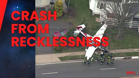 Pilot's Reckless Choices Lead to Neighborhood Crash - Shocking Details Revealed!