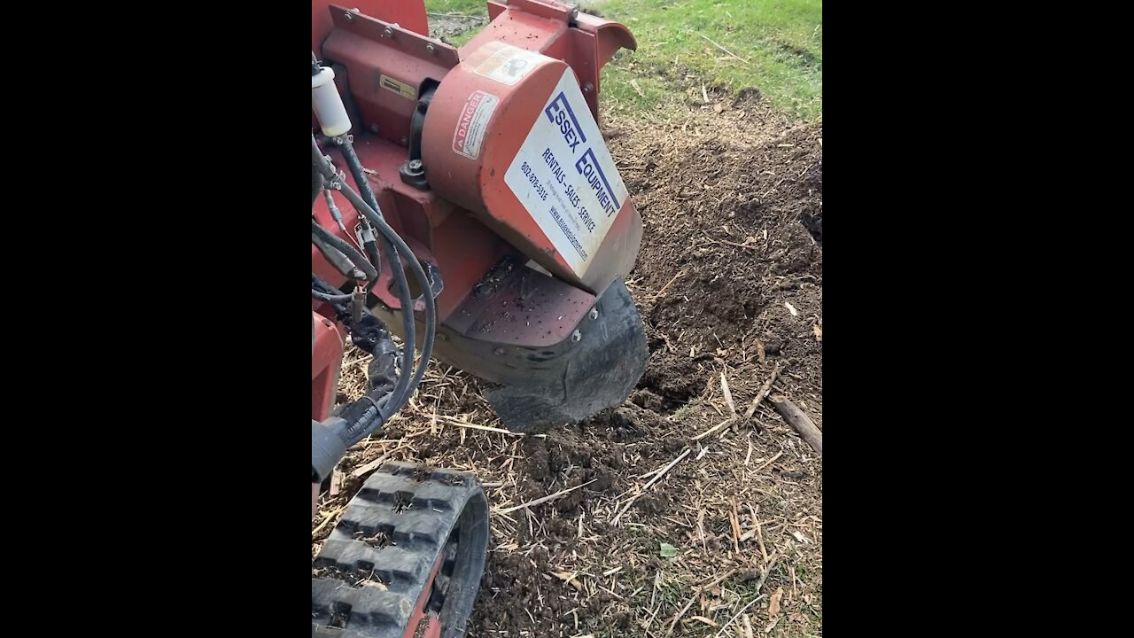 Stump grinding