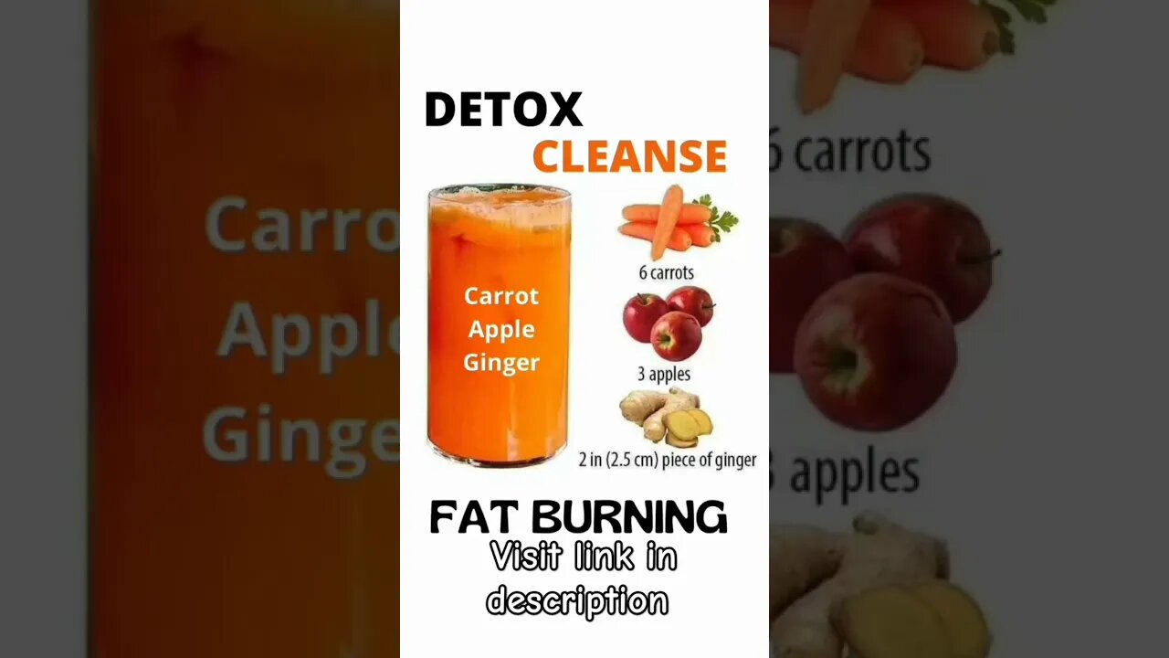 Detox Cleanse for Fat Burning: Reveal Your Best Self | Detox Cleanse for Weight Loss Homemade #short