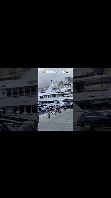 Brabus Ultimate, Bentayga and Atmosphere sailboat. Filmed with Ray-Ban Stories 😎 #raybanstories #ray