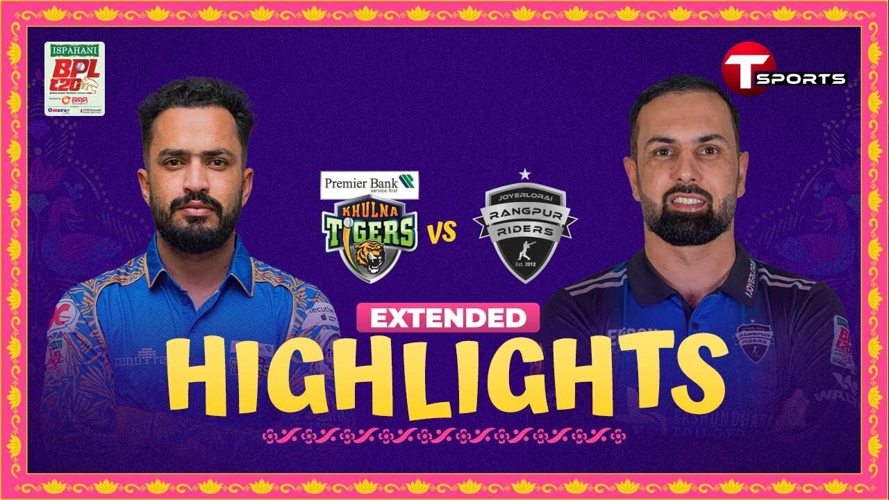 Extended Highlights _ Khulna Tigers vs Rangpur Riders _ BPL 2024 _ Cricket _ Match 9