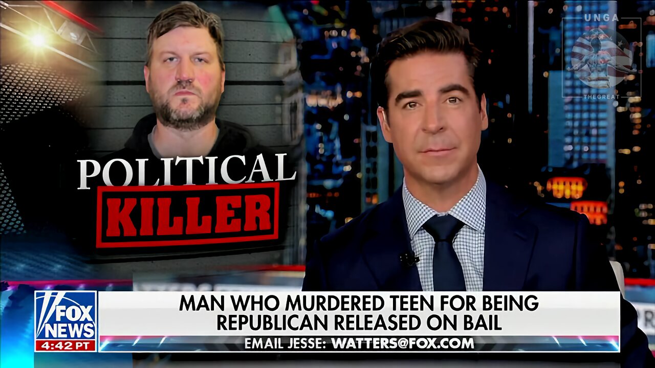 Watters: Democrat Kills Republican Teen, Returns to the Street On Bail, and Media is Silent