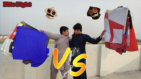 Kite Fighting Showdown & fighting - Watch Us Battle for the Sky - GolgappaY Kites