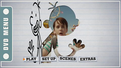 Diary of a Wimpy Kid: The Long Haul - DVD Menu