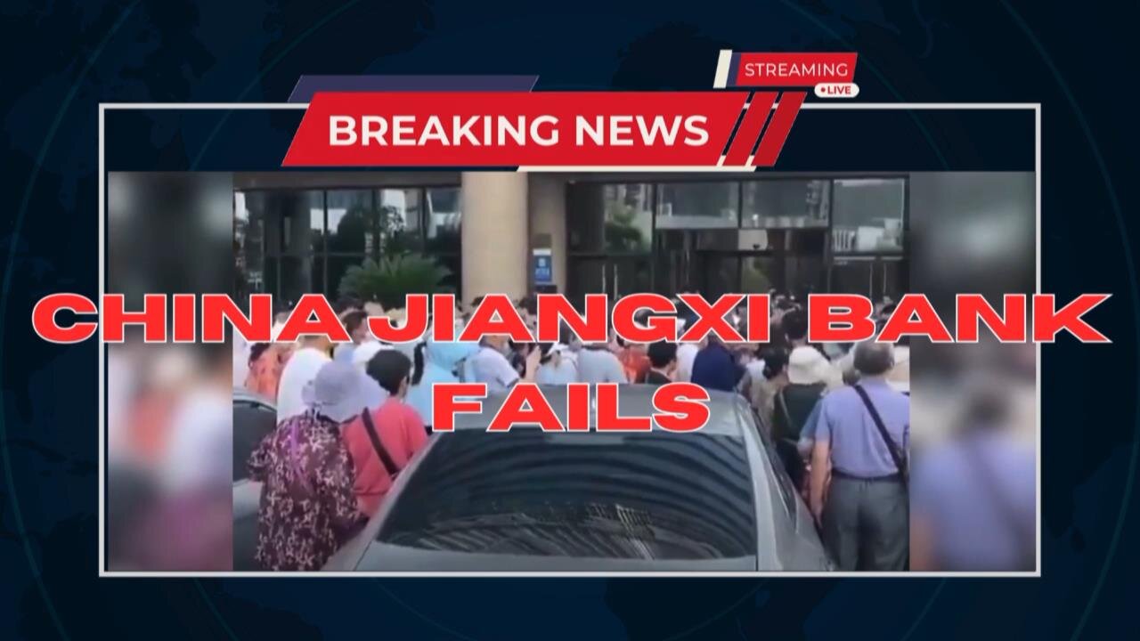 BREAKING! Banking crisis is looming in China Jiangxi Commercial banking company went bankrupt