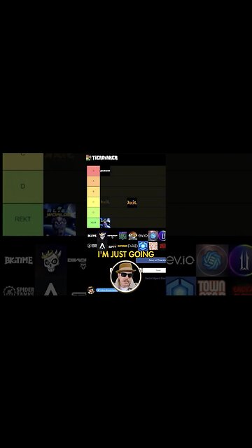 Tier list for NFT games, no more TRASH! #gaming #shorts