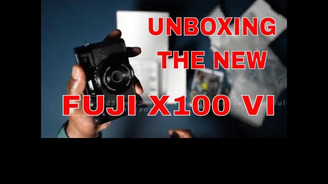 Unwrapping The Latest Fujifilm X100 VI