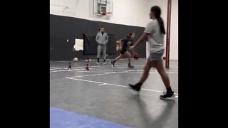 Bella Von Seipler. PG. 5’10”. Class 2025. 14 yrs old.