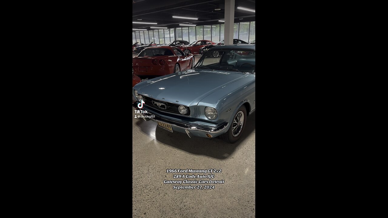 1966 Ford Mustang GT 2+2 289/Auto