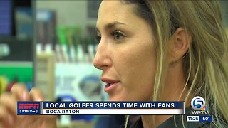 Jaye Marie Green spend time with fans in Boca Raton