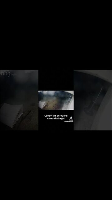 GHOST CAUGHT ON CAMERA