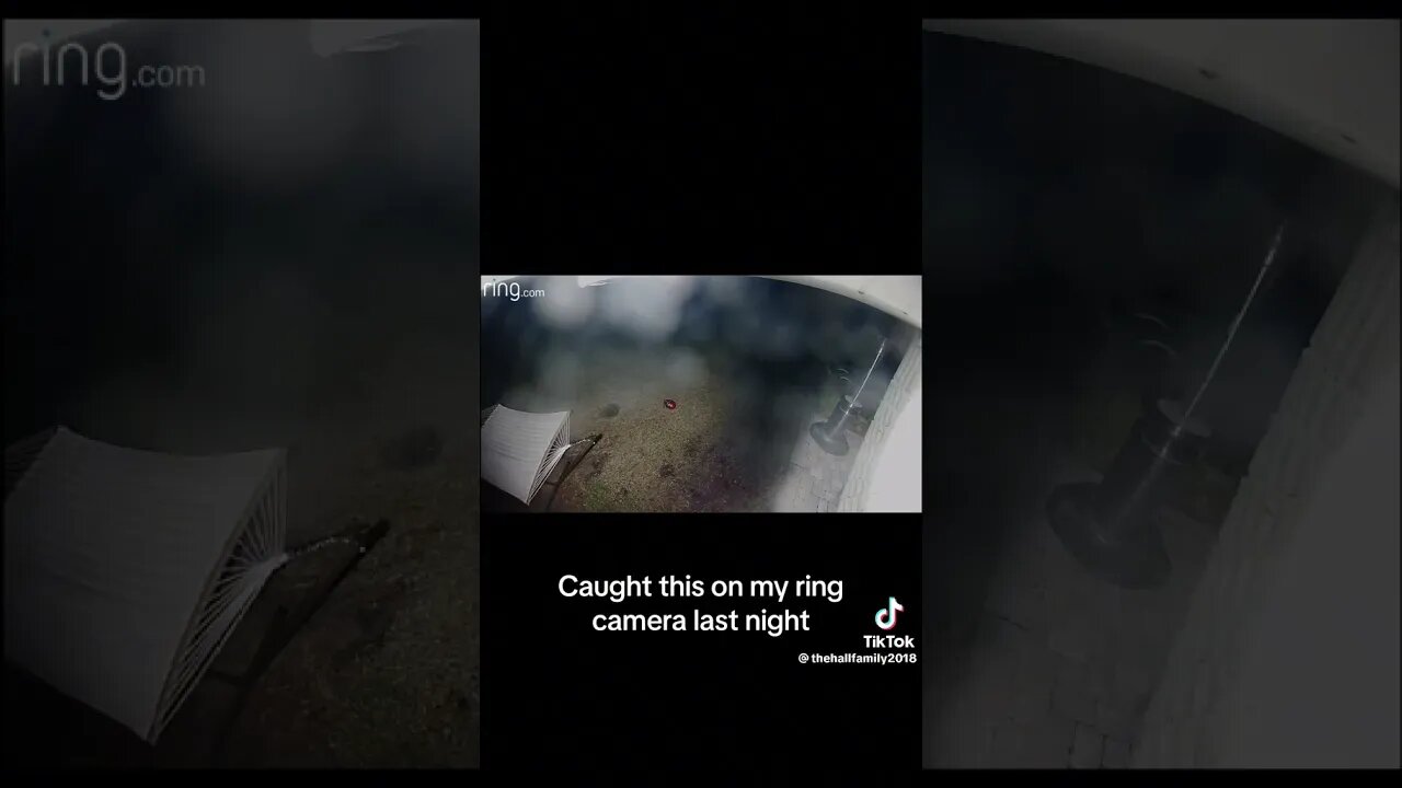 GHOST CAUGHT ON CAMERA