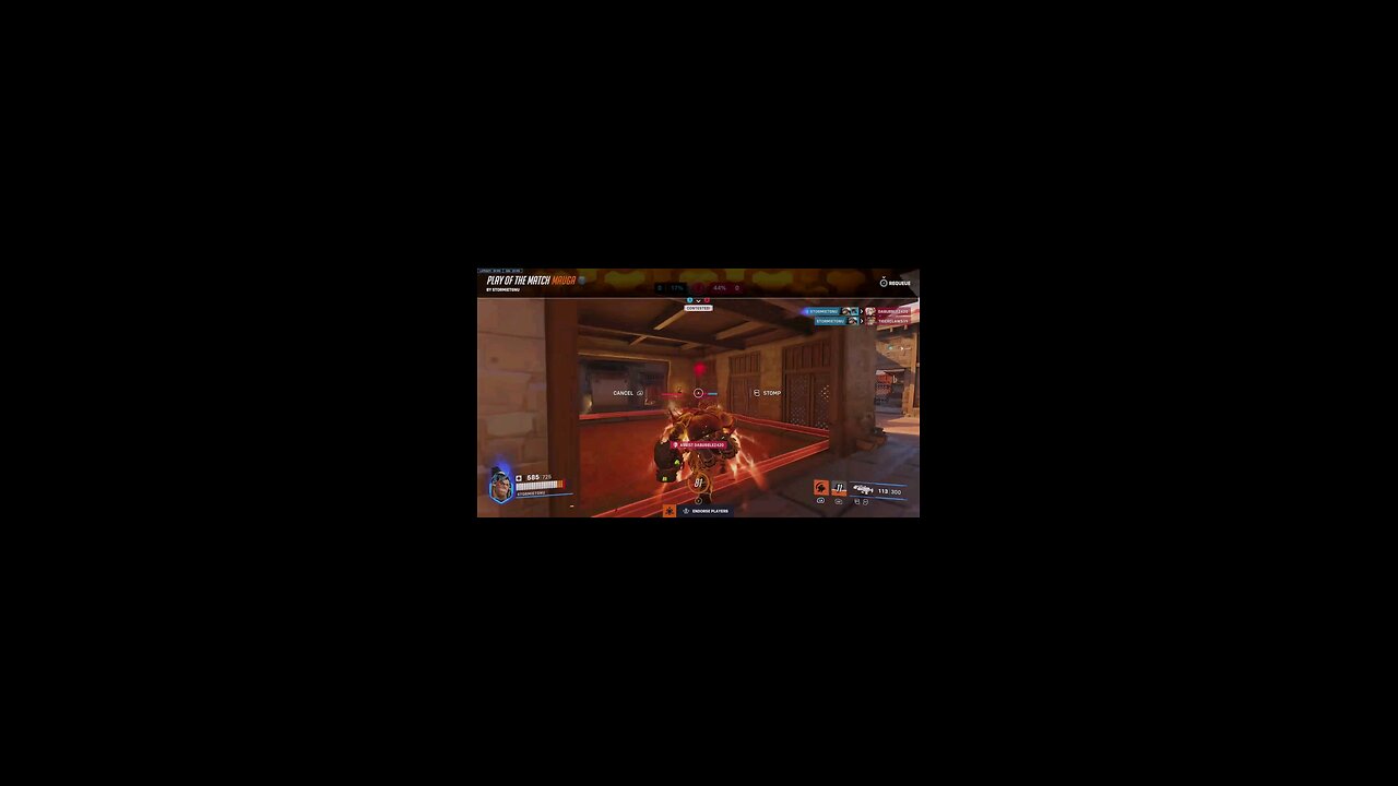 Mauga got a couple that Zarya wasn't protecting #overwatch #potg