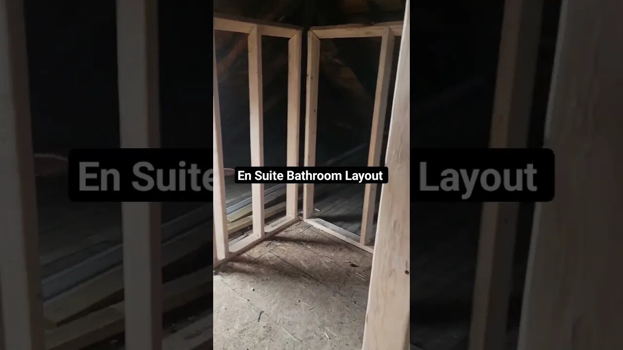 In progress! I love the creative use of this space! #ensuite #flippinghousesandpancakes #bathrooms