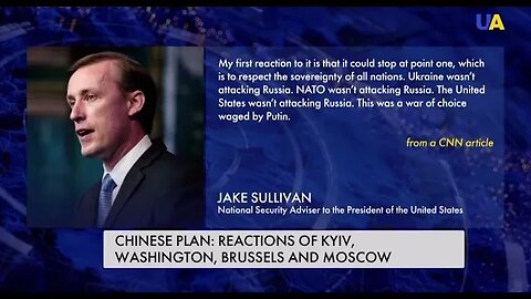 Chinese peace plan, reaction’s from Kyiv, Brussels, Washington and Moscow