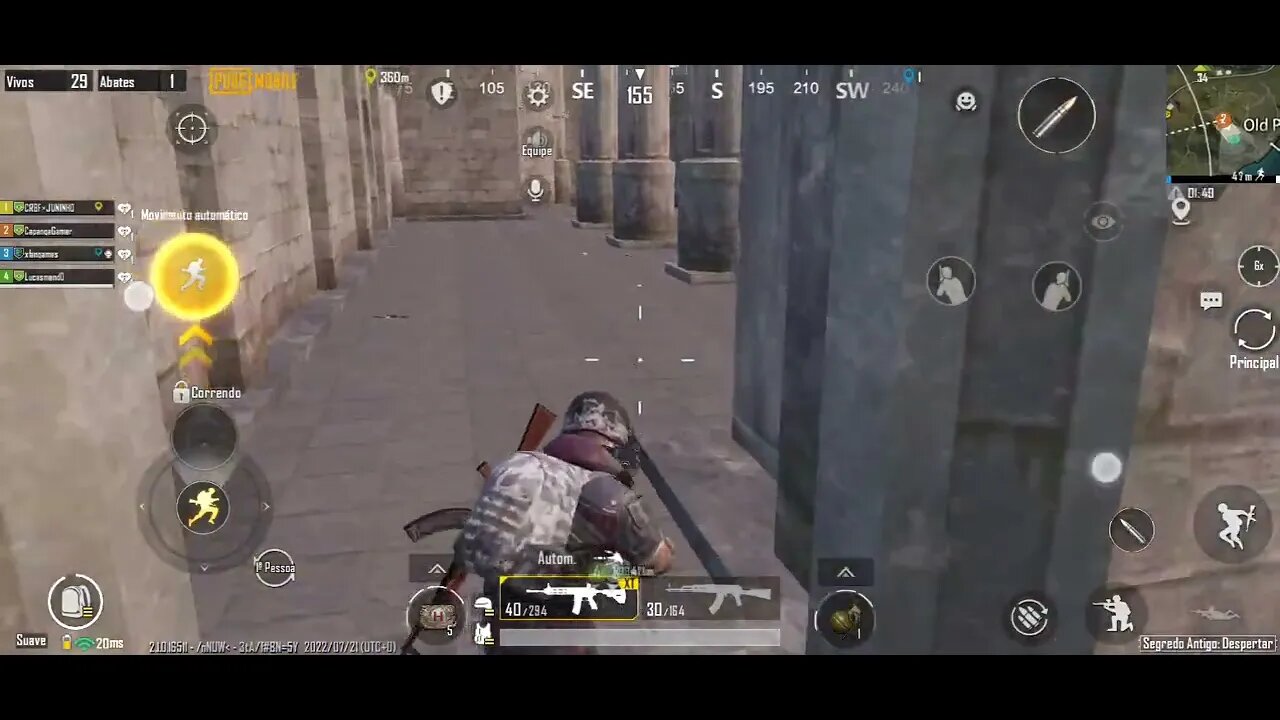 Várias Gameplay em sequência jogando PUBG mobile. Siga o canal e deixe o like 🙏🏾(4)