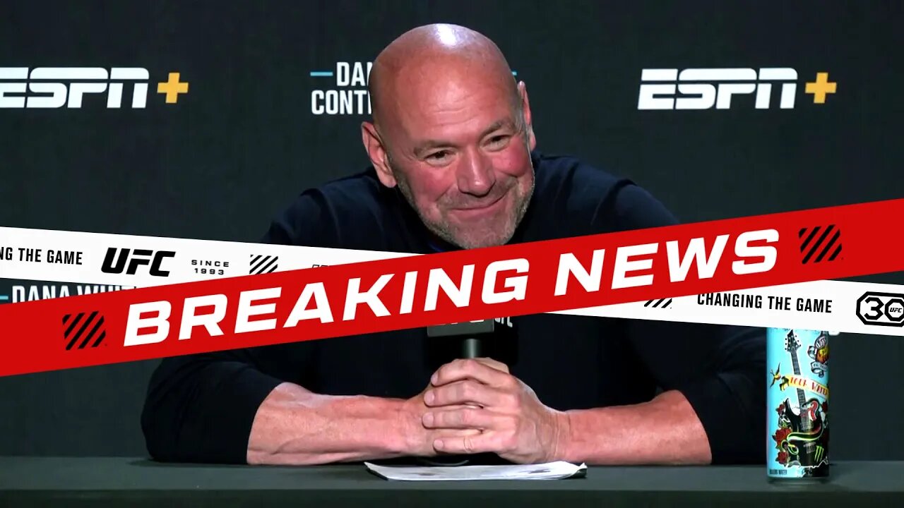 BREAKING UFC 294 NEWS FROM UFC PRESIDENT DANA WHITE | OCTOBER 10, 2023